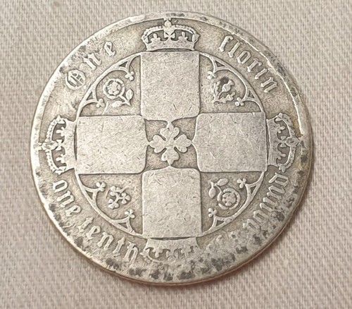 1873 gothic florin queen - florin,