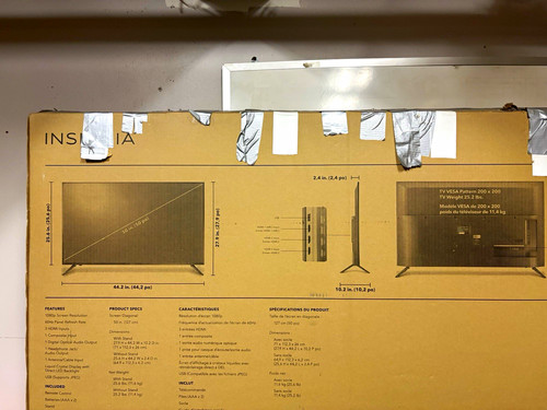 Insignia 50in lcd - 1080p, fhd