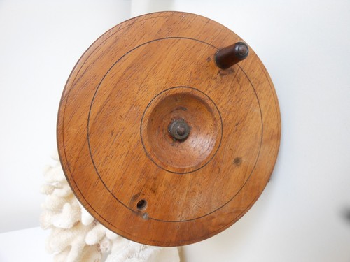 Solid wood and brass - 12.5, cm