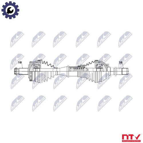Drive shaft npw 045 - npw-lr-045, for