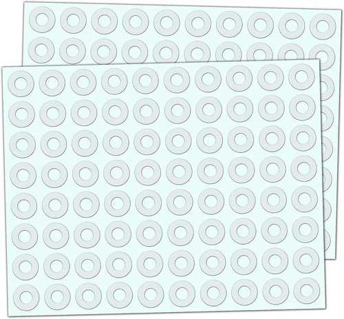 2000 pack transparent - transparent, hole