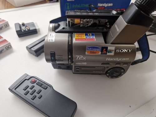 Sony ccd tr713e hi8 tape - hi8,