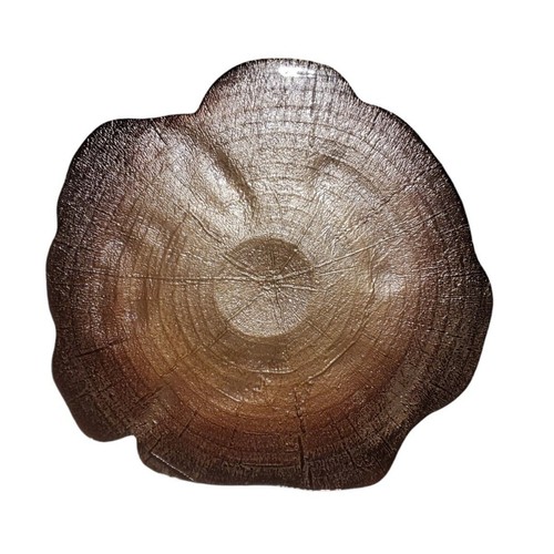 Tree trunk shape glass blown - tree,