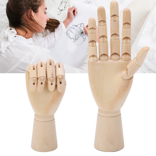 Wooden mannequin hand model - mannequin,