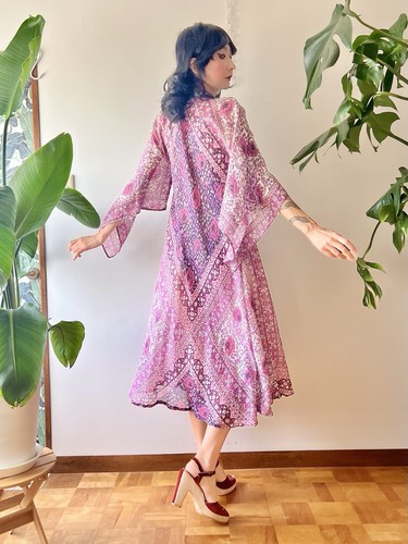 Vtg 70s adini indian - indian, cotton