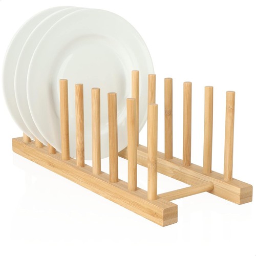 Wooden plate rack - rack, dish