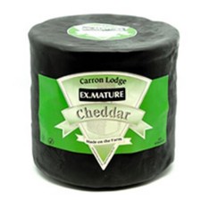 Black Waxed Extra Mature Cheddar Drum approx 3kg