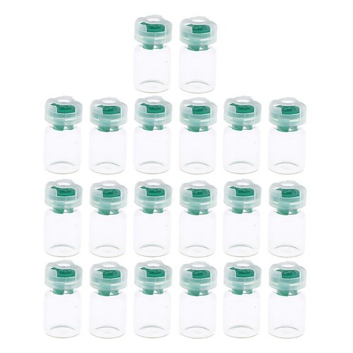 20pcs empty sterile - 20pcs, glass