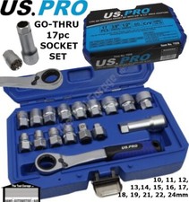 US PRO 17pc Metric Go-thru