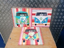 Joblot 3x Print On Canvas Paintings Of Mini Vans Giclee Art Print 