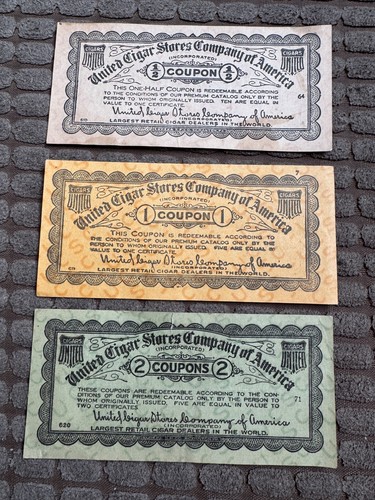 United cigar stores - x,
