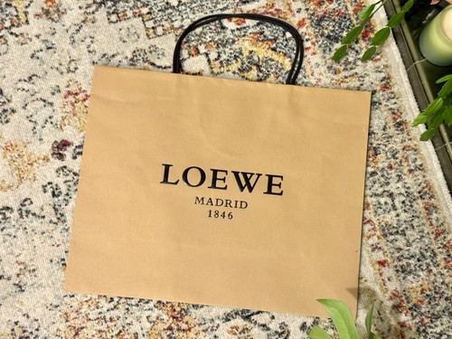 Loewe large gift bag brown - large,