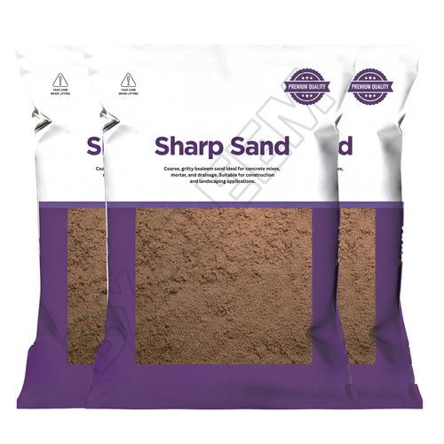 Sharp sand 75kg - sharp, patios