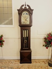 George VI Mahogany Longcase