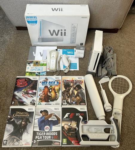 Boxed wii console - boxed,