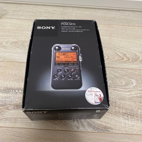 Sony pcm m10 black linear - black,