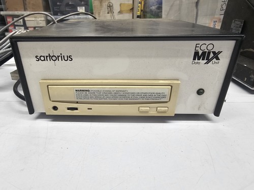 Sartorius eco mix - data, unit