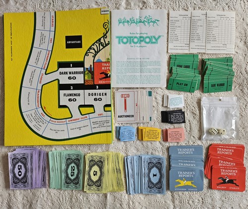 Vintage 1978 totopoly board - totopoly,