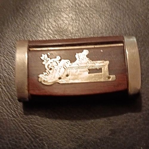 Victorian antique snuff - snuff, box