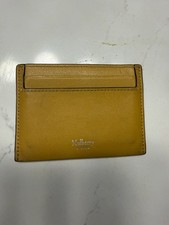 Mulberry card holder, mustard