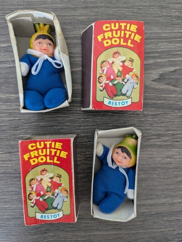 Vintage matchbox baby beanies - vintage,