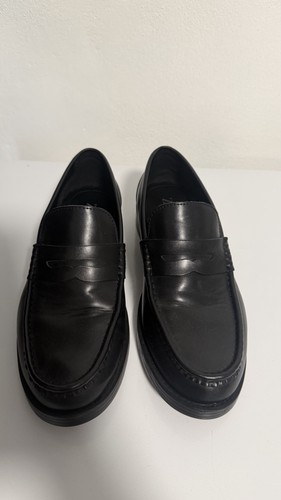 Men zara leather penny - zara,
