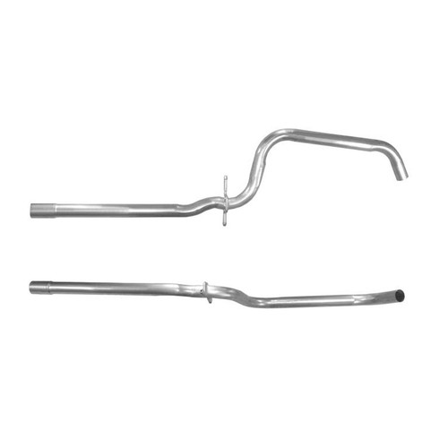 Exhaust pipe centre - centre, fitting