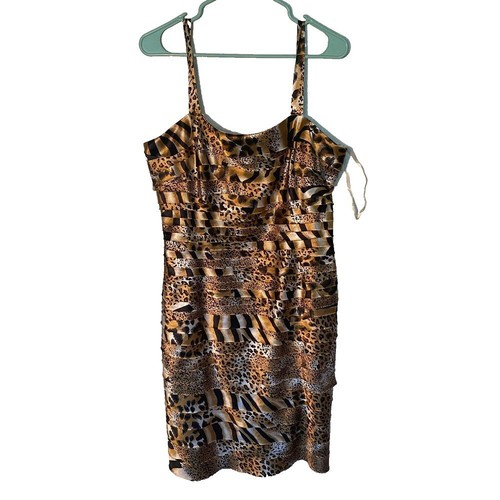 Cathaya tan and brown layered - brown,