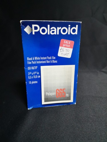 Polaroid type 665 medium - type,