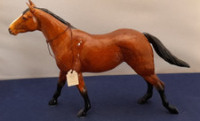 Border Fine Arts Pottery Company Thoroughbred Model Horse Figurine Ceramic