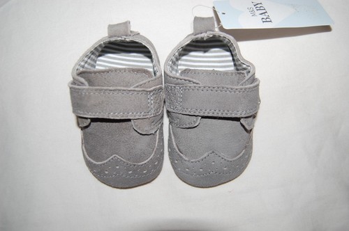 Grey suede pram - pram, shoes