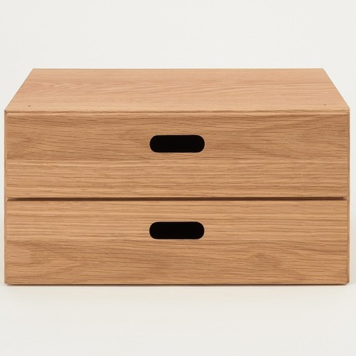 Muji stucking chest oak half - oak,
