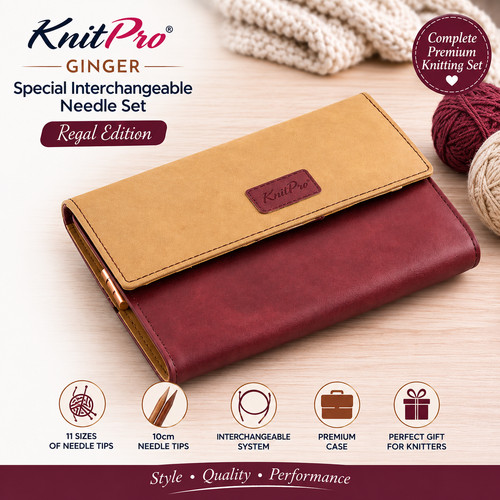 Knitpro ginger regal - ginger,