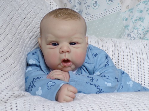 Reborn baby boy doll - reborn,