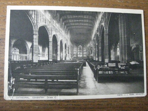 The cathedral coventry view - cathedral,, (view