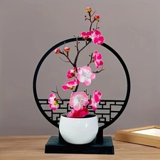 Artificial plum blossom bonsai - artificial,