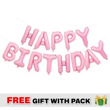 LARGE Happy Birthday Balloons
