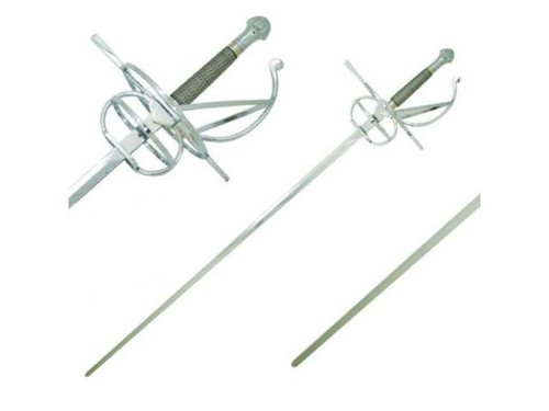 Medieval warrior fencing - warrior,