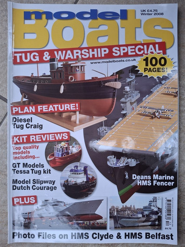 Model boats magazine winter - model,