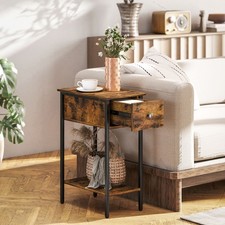 Narrow Side Table with Drawer