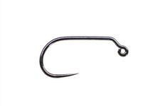 Fulling Mill Barbless Hook Jig Force Black Nickel Flies Tying River Angling
