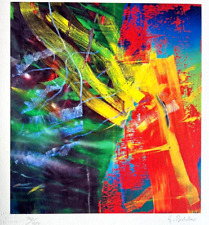 Gerhard Richter Original Signed COA Lithograph (Hand Numbered):