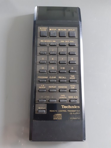 Technics eur64798 remote - eur64798,