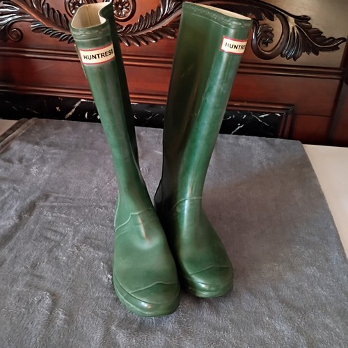 Vintage huntress boots - vintage, green