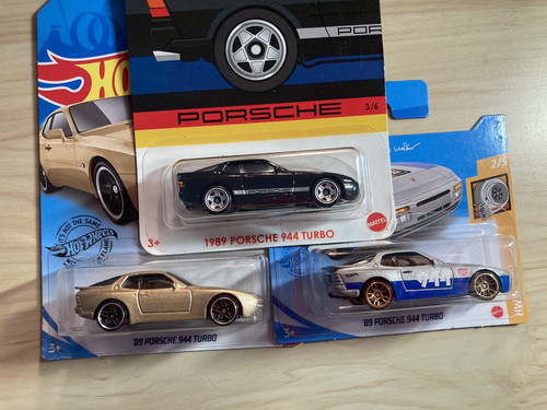 Hot wheels 1989 porsche - x, 3