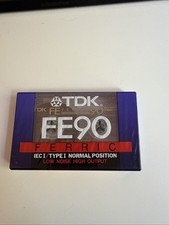 Tdk fe90 audio - audio, tape
