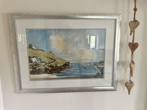 Original signed watercolour - signed,