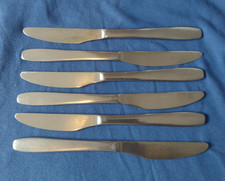 Oneida (Old Hall) Campden Stainless-Six Salad Dessert Knives 19.7 cm