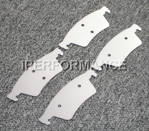 Titanium brake pad shim heat - titanium,