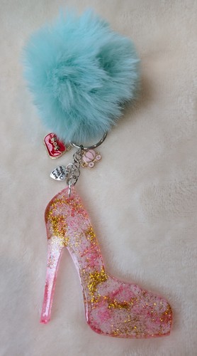 Keyring glam high - heel, sparkly